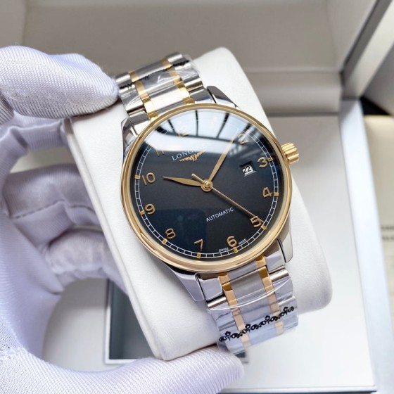 Four Iron City 8215 movement, reinforced glass, 316L stainless steel case.